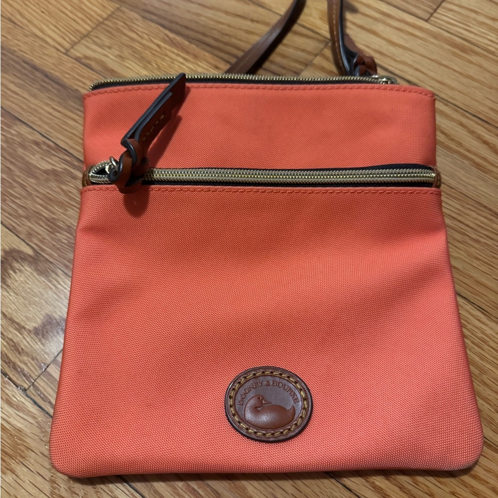 Dooney & Bourke Vibrant Orange Crossbody Bag